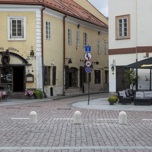 Vilniaus senamiestyje įvestas kilpinis eismas  © P. Peleckio / Fotobanko nuotr.