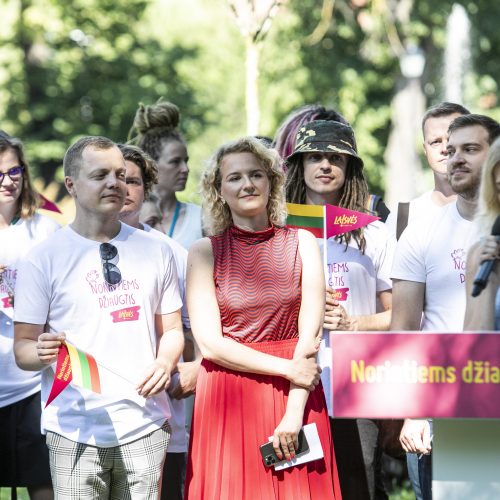 Laisvės partija pristatė rinkimų programą  © P. Peleckio / Fotobanko nuotr.