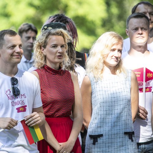 Laisvės partija pristatė rinkimų programą  © P. Peleckio / Fotobanko nuotr.