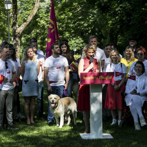 Laisvės partija pristatė rinkimų programą  © P. Peleckio / Fotobanko nuotr.