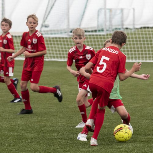 Pilaitės dengto futbolo maniežo atidarymas  © P. Peleckio / Fotobanko nuotr.
