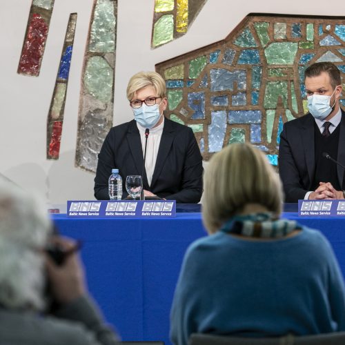 Partijų spaudos konferencijos po Seimo rinkimų  © P. Peleckio / Fotobanko nuotr.