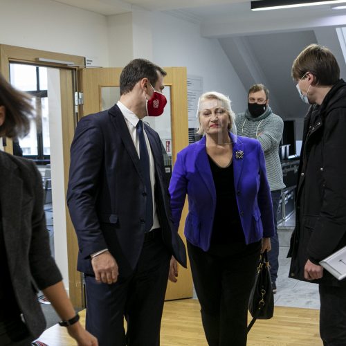 Partijų spaudos konferencijos po Seimo rinkimų  © P. Peleckio / Fotobanko nuotr.