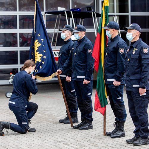 Ugniagesiai mini Šv. Florijono dieną  © I. Gelūno / Fotobanko nuotr.