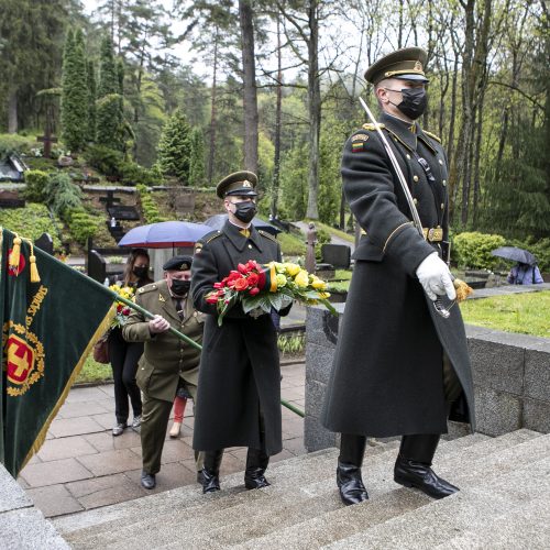 A. Kraujelio-Siaubūno paminklo šventinimo ceremonija  © P. Peleckio / Fotobanko nuotr.