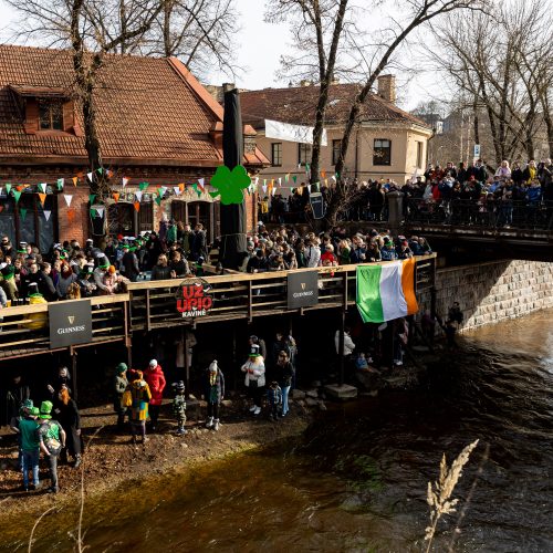 Vilniuje švenčiama Šv. Patriko diena  © P. Peleckio / BNS nuotr.