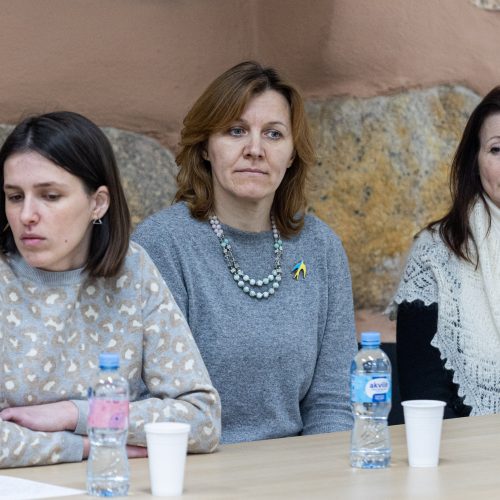 Lietuvos stačiatikių arkivyskupijos atstovų spaudos konferencija  © P. Peleckio / BNS nuotr.