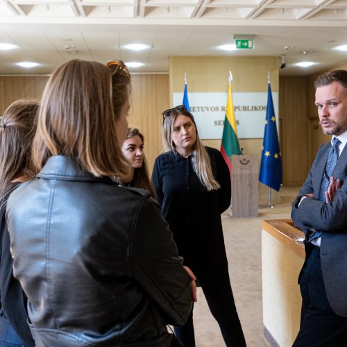 TS-LKD prezidiumo posėdis Seime