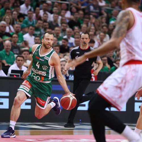 LKL finalo rungtynės: Kauno „Žalgiris“ – Vilniaus „Rytas“  © E. Ovčarenko / BNS nuotr.