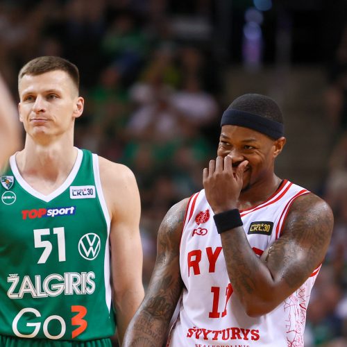 LKL finalo rungtynės: Kauno „Žalgiris“ – Vilniaus „Rytas“  © E. Ovčarenko / BNS nuotr.