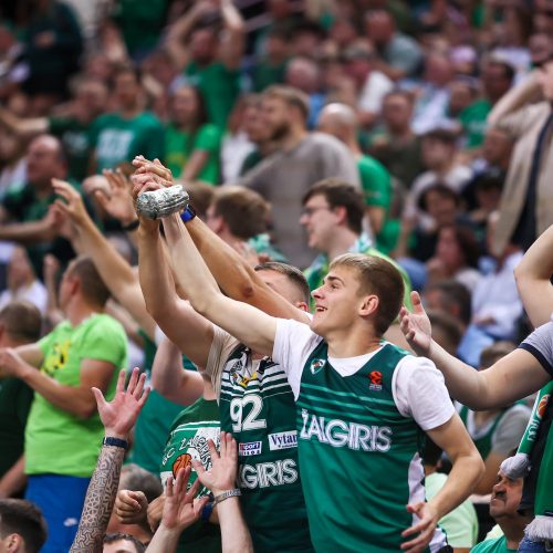 LKL finalo rungtynės: Kauno „Žalgiris“ – Vilniaus „Rytas“  © E. Ovčarenko / BNS nuotr.