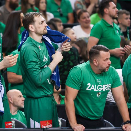 LKL finalo rungtynės: Kauno „Žalgiris“ – Vilniaus „Rytas“  © E. Ovčarenko / BNS nuotr.