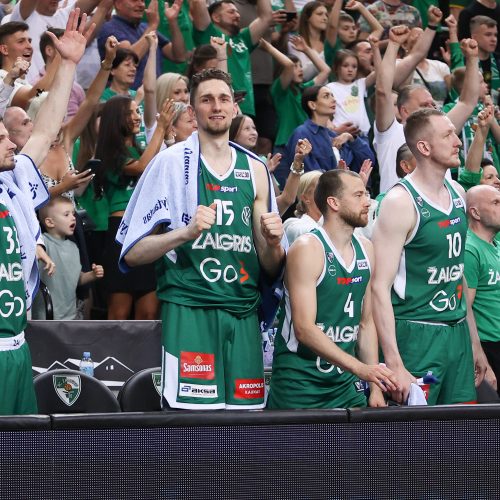 LKL finalo rungtynės: Kauno „Žalgiris“ – Vilniaus „Rytas“  © E. Ovčarenko / BNS nuotr.