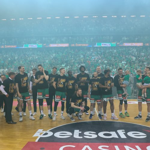 LKL finalo rungtynės: Kauno „Žalgiris“ – Vilniaus „Rytas“  © E. Ovčarenko / BNS nuotr.