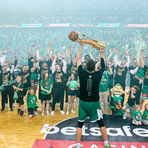 LKL finalo rungtynės: Kauno „Žalgiris“ – Vilniaus „Rytas“  © E. Ovčarenko / BNS nuotr.