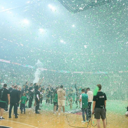 LKL finalo rungtynės: Kauno „Žalgiris“ – Vilniaus „Rytas“  © E. Ovčarenko / BNS nuotr.