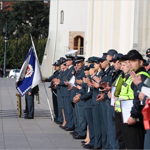 Policija mini Angelų sargų dieną  © Policijos nuotr.