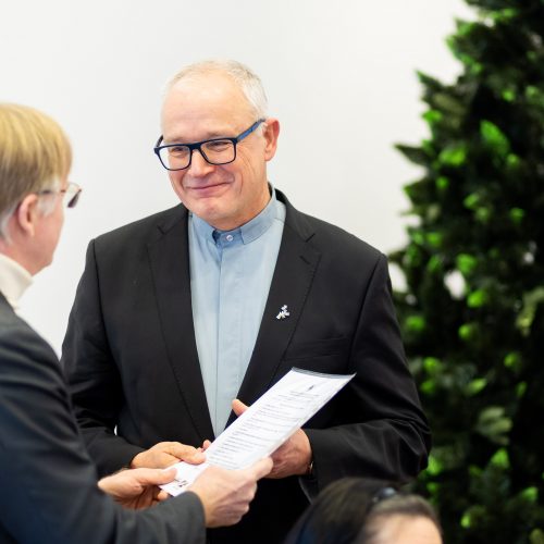 Spaudos konferencija apie Leipalingyje rastus partizanų palaikus  © Ž. Gedvilos / BNS nuotr.