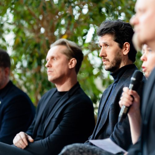 LNOBT kolektyvo spaudos konferencija  © L. Balandžio / BNS nuotr.