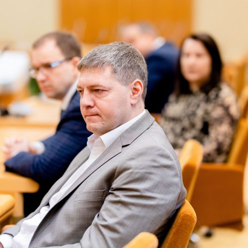 Darbo partijos frakcija susitiko su generaline prokurore  © L. Balandžio / BNS nuotr.