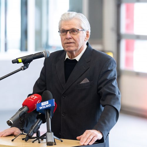 Rekonstruotas Vilniaus priešgaisrinės gelbėjimo valdybos pastatas  © Ž. Gedvilos / BNS nuotr.