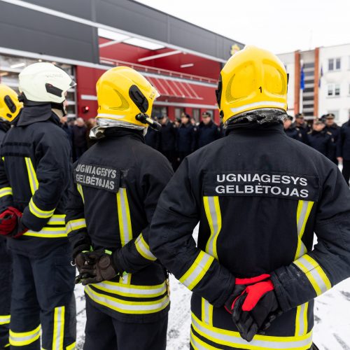 Rekonstruotas Vilniaus priešgaisrinės gelbėjimo valdybos pastatas  © Ž. Gedvilos / BNS nuotr.