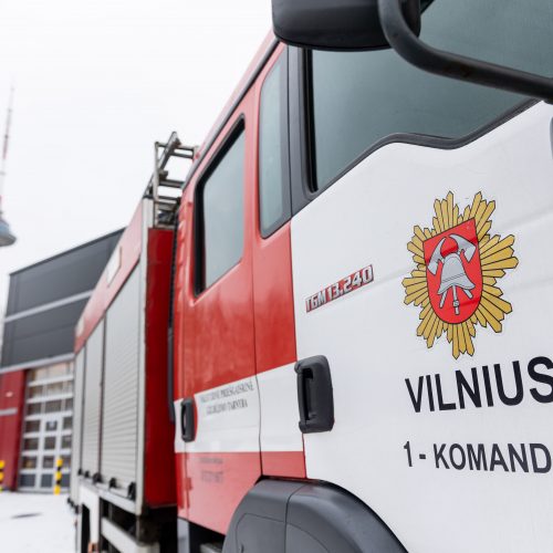Rekonstruotas Vilniaus priešgaisrinės gelbėjimo valdybos pastatas  © Ž. Gedvilos / BNS nuotr.
