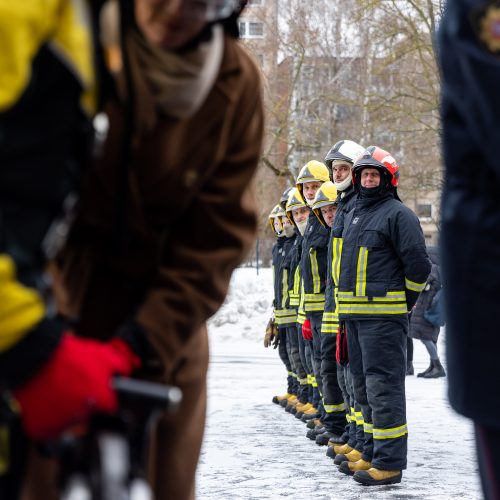 Rekonstruotas Vilniaus priešgaisrinės gelbėjimo valdybos pastatas  © Ž. Gedvilos / BNS nuotr.