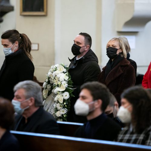 Atsisveikinimas su partizanu J. Jakavoniu-Tigru  © Žygimanto Gedvilos / „BNS Foto“ nuotr.