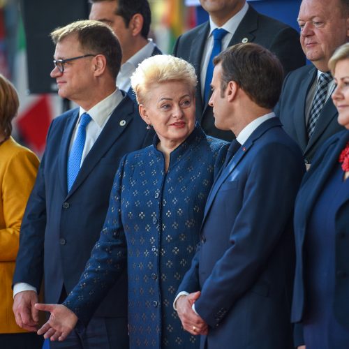 Prezidentė dalyvauja Europos Vadovų Taryboje  © R. Dačkaus / Prezidentūros nuotr.