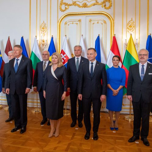 G. Nausėda dalyvauja Bukarešto devyneto viršūnių susitikime