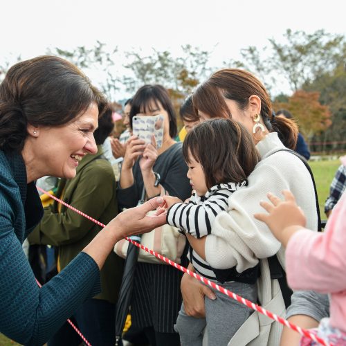 G. Nausėda pagerbė Č. Sugiharos atminimą  © R. Dačkaus / Prezidentūros nuotr.