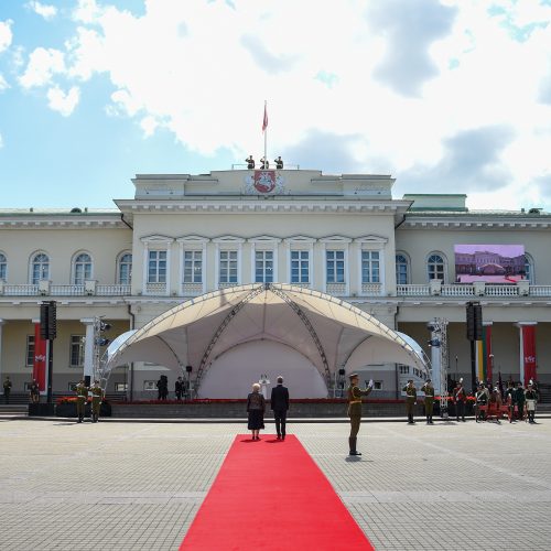 Prezidento rūmų perdavimo ceremonija  © R. Dačkaus / Prezidentūros nuotr.