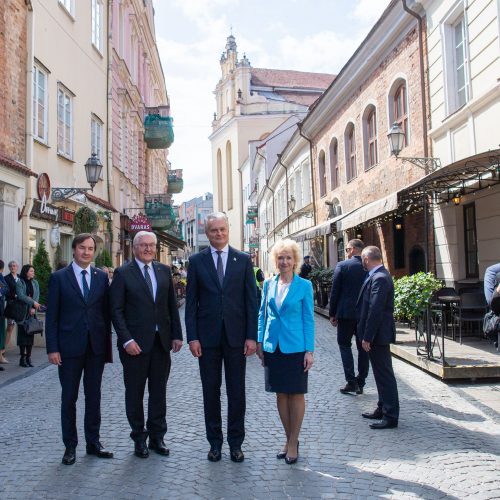 Vokietijos prezidento vizitas Lietuvoje  © P. Peleckio / BNS, R. Dačkaus / Prezidentūros nuotr.,