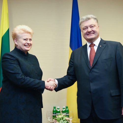 D. Grybauskaitės vizitas Ukrainoje  © R. Dačkaus/ Prezidentūros nuotr.