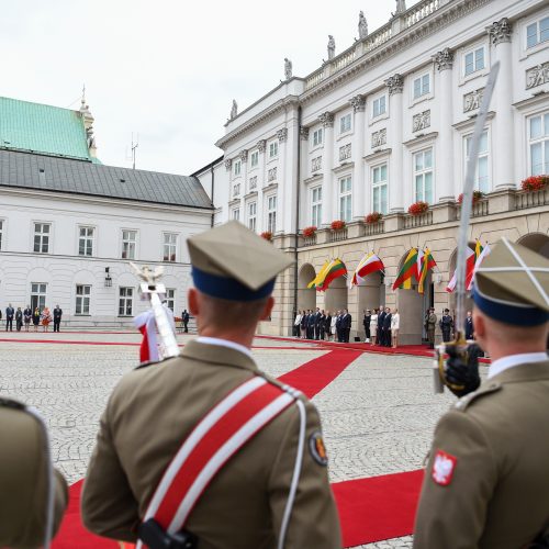 G. Nausėdos vizitas į Lenkiją  © R. Dačkaus / Prezidentūros nuotr.