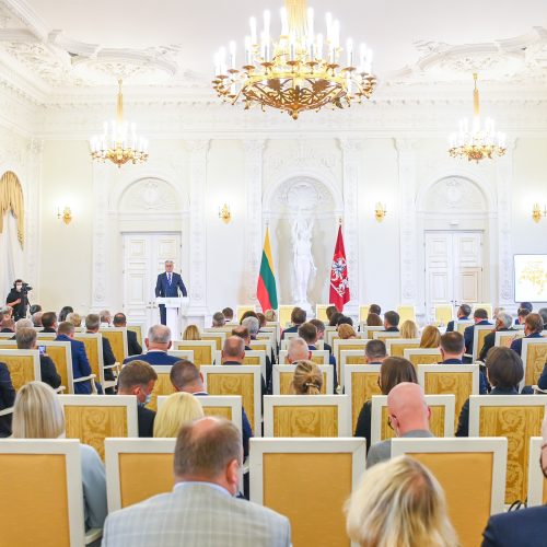 Prezidentas atidarė Regionų forumą  © R. Dačkaus / Prezidentūros nuotr.
