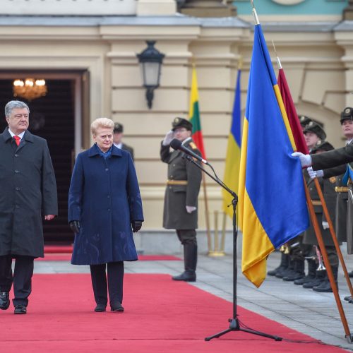 D. Grybauskaitė vieši Ukrainoje  © R. Dačkaus / Prezidentūros nuotr.