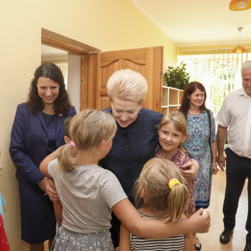D. Grybauskaitė lankosi Biržuose  © M. Morkevičiaus / ELTOS nuotr.