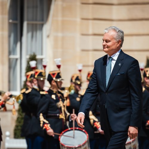 Prezidento darbo vizitas Prancūzijoje  © E. Kinaičio  / Prezidentūros nuotr.