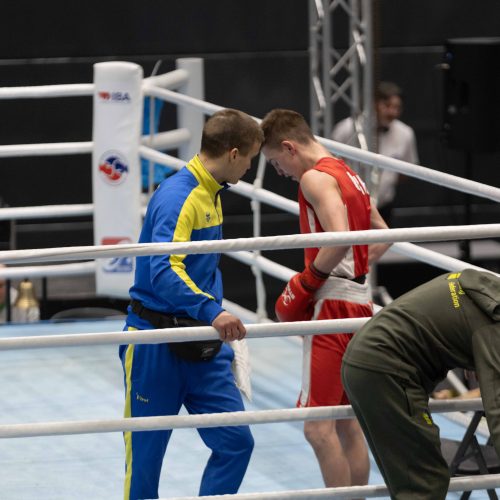 A. Šociko bokso turnyro pusfinalio kovos  © Aurimo Barkausko nuotr.