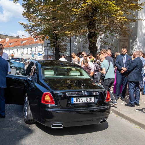 Vilniuje susituokė V. Siegel ir L. Suodaitis  © I. Gelūno / Fotobanko nuotr.