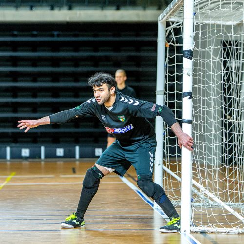 Salės futbolo A lygos finalas: „K.Žalgiris“ – „Vikingai“ 2:1  © Evaldo Šemioto nuotr.