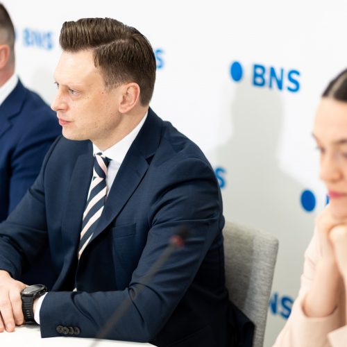 Spaudos konferencijos po II savivaldos rinkimų turo  © Ž. Gedvilos / BNS nuotr.