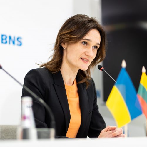 Spaudos konferencijos po II savivaldos rinkimų turo  © Ž. Gedvilos / BNS nuotr.
