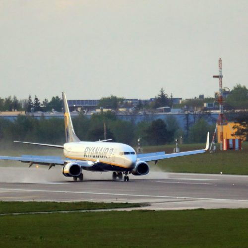 Priverstinis „Ryanair“ lėktuvo nutupdymas  © Scanpix nuotr.