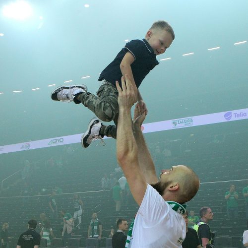 „Žalgirio“ triumfas LKL finale  © Evaldo Šemioto nuotr.