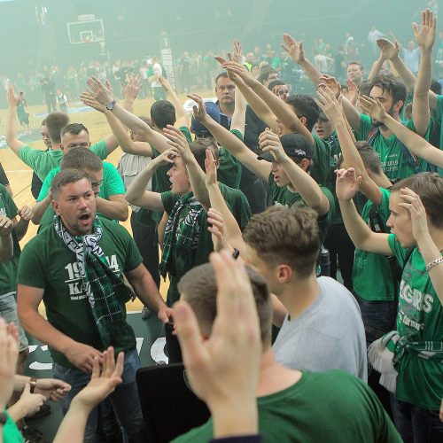 „Žalgirio“ triumfas LKL finale  © Evaldo Šemioto nuotr.