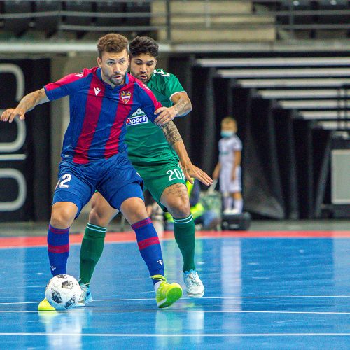 „Kauno Žalgiris“ – „Levante“ 1:4 | Futsalas. UEFA ČL  © Evaldo Šemioto nuotr.