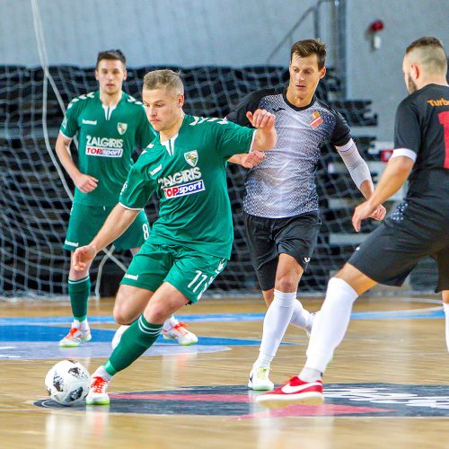 „Kauno Žalgiris“ – „Turbotransfers“ 4:2 | Futsalo A lyga  © Evaldo Šemioto nuotr.